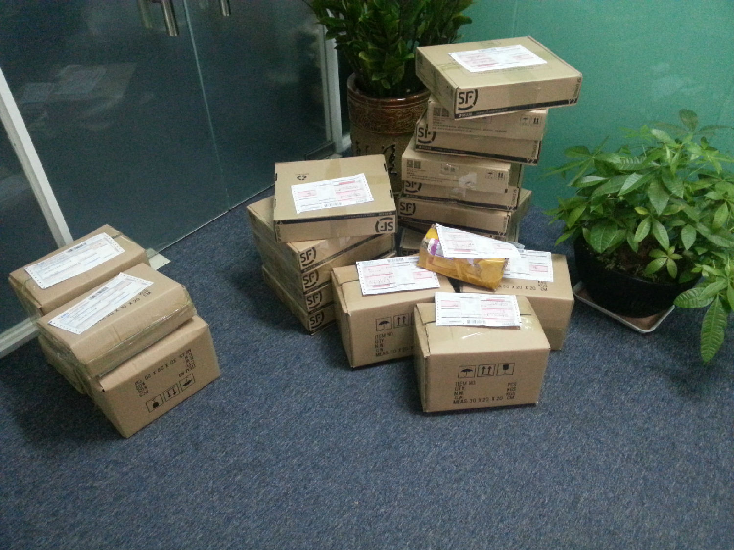 9.3后博揚(yáng)智能的客戶熱情不減，訂單不斷！