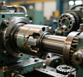 平面二次包絡減速機輸出軸鍵槽磨損能焊接修復嗎？