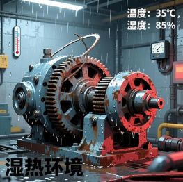 高精密行星減速機濕熱環(huán)境下，如何防部件銹蝕？
